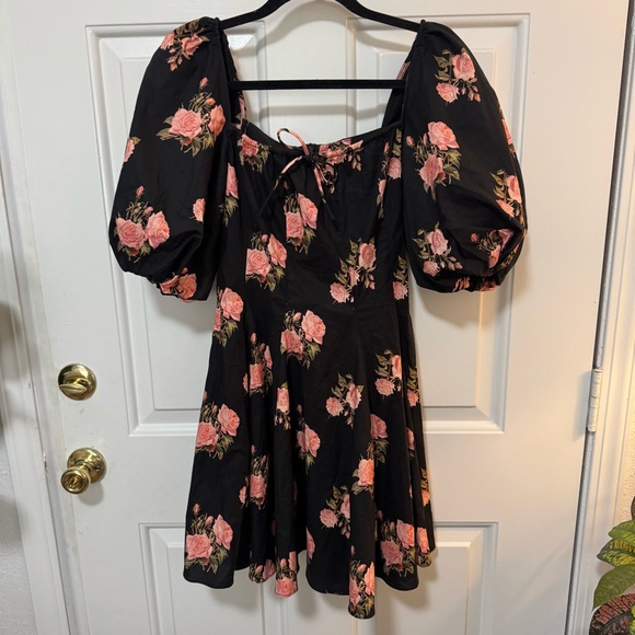 Selkie The Mini Day Dress in Night Rose Size Small - Picture 2 of 11